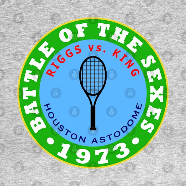 Battle of the Sexes Tennis Match 1973 - Riggs vs. King by Lyvershop